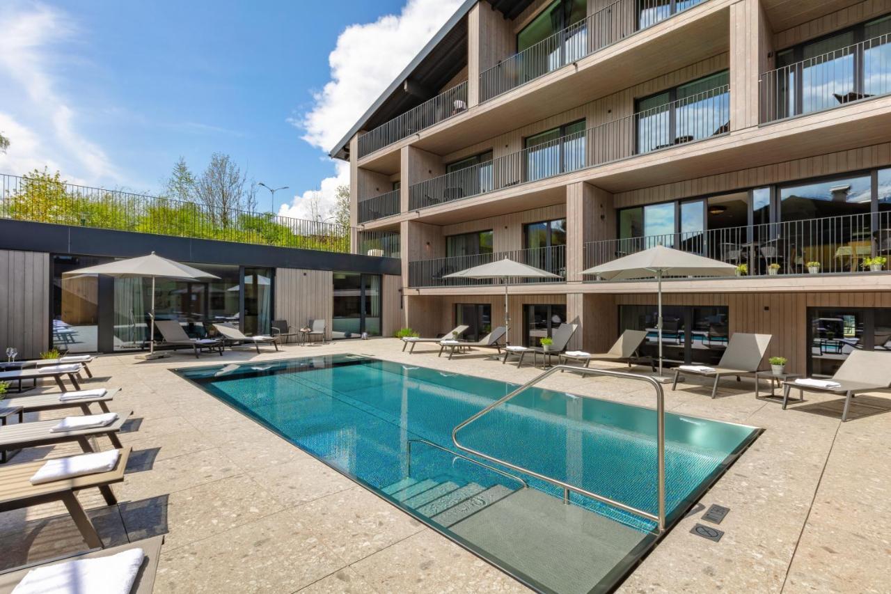 Emma Deluxe Aparthotel Mit Beheizten Aussenpool Direkt Beim Skibus Piesendorf Exterior photo